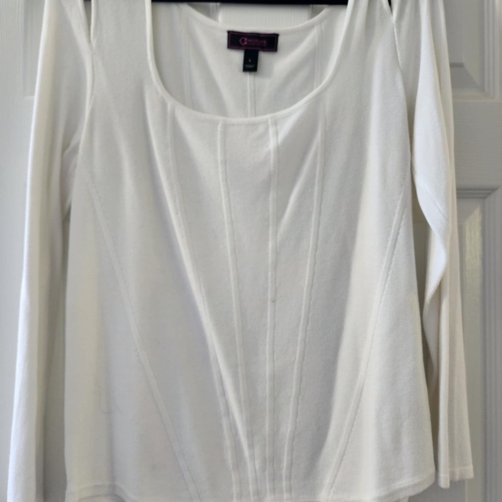 C Wonder by Christian Siriano Peek-a-Boo Corset Top